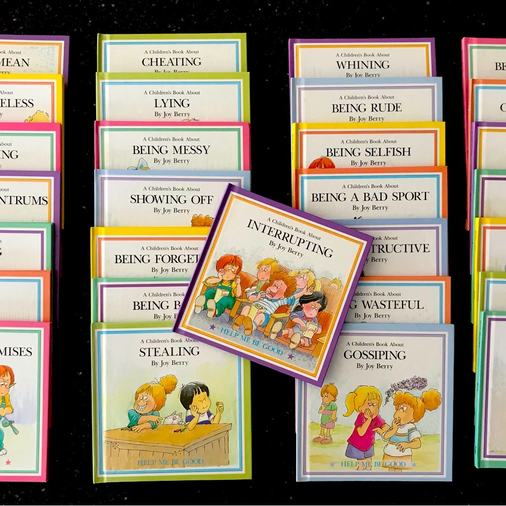 Joy Berry A Children’s Book About Book Set